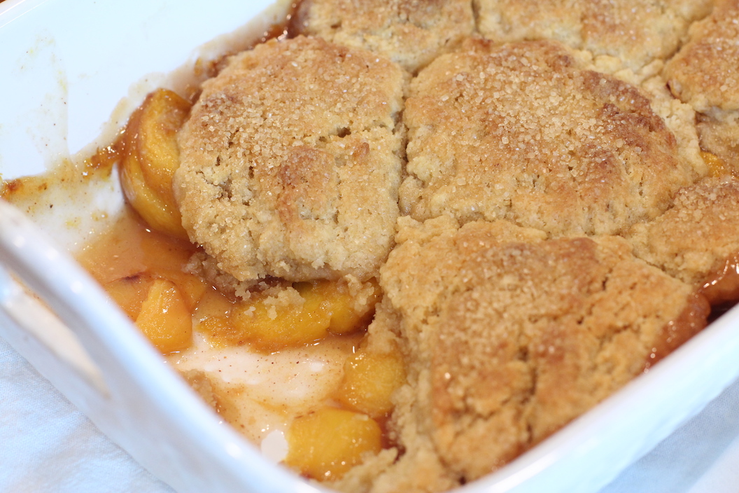 Peach Cobbler Easy Desserts Recipe